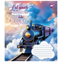 Зошит уч. "YES" 18арк.# /766971/ "Let your dreams" (25/400)