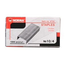 Скоби "NORMA" /4722/ №10 (1000шт)  (10/1000)