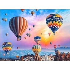 Алмазная мозаика "Go to art" /178370/ "Очарованные небом" 40*50см
