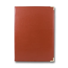 Папка вітальна А4  "Чиста" "Бріск" ППВ-5 "Sarif" ЧЕРВОНА  (1/20)