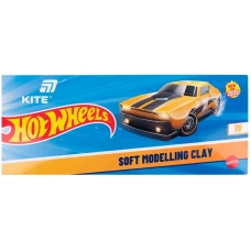 Пластилін восковий "Kite" /HW25-085/  18 кольорів, 360 г. Hot Wheels (1/32)