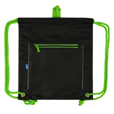 Сумка для взуття "YES" /550523/ SB-10-1 Black Eddition Green 40*35см (1/50) Сумка для взуття "YES" /550523/ SB-10-1 Black Eddition Green 40*35см (1/50)
