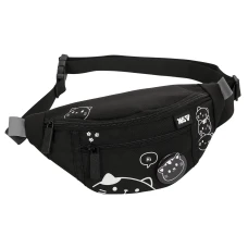 Сумка на пояс "YES" /550553/  SP-36 Black Cat 26*12*6см (1/50)