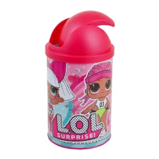 Настільний контейнер для сміття "YES" /707055/ "LOL Sweety" металевий (1/12/72)