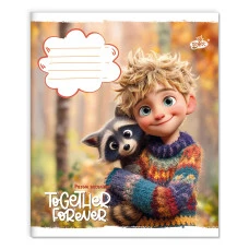 Зошит уч. "Бріск" 24арк.# /ТВ-109/ №2666 Разом назавжди (20/400)