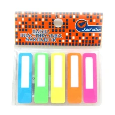 Індекс регістри "JO" /7759DSCN/ 5цв."Sticks" з полем для напису 100шт. 45*12мм 1шт/этик (1/24/1440)