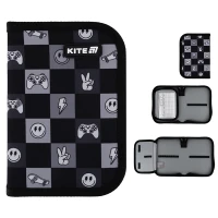 Пенал "Kite" /K25-621-4/ 1 від., 1 відв., без наповнення 621 Game On (1/48)