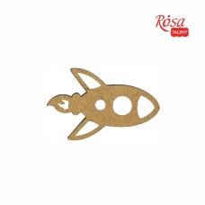 Міні-Заготовка "Rosa Talent" „Ракета“ /582/ 15шт, МДФ, 5,8х3,6см