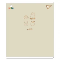 Зошит уч. "YES" 12арк.// /767499/ "Gold Miffy" софт.тач., фольга золото (10/250)