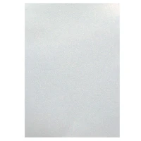 Флексика(фоаміран) "JO" /17IA4-7111/ EVA 1,7mm A4 IRIDESCENT "Білий" 10шт/уп (1/96)