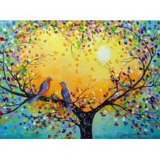 Алмазна мозаїка "Go to art" /177119/  "Любовна мелодія" 30*40см