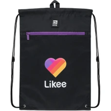 Сумка для взуття з кишенею "Kite" /LK22-601M/ Education Likee (62001) (1/25/100)