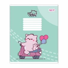 Зошит уч. "YES" 12арк.// /769089/ "Pembe the cat" (25/500)