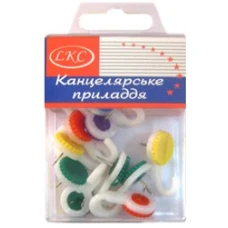 Кнопки декор /1006/  "Гачок" 10шт/уп Пласт  (1/12)