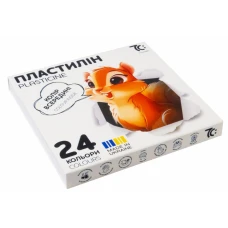 Пластилін "7C:" 24 кол. /7C32401/ 24*8г (1/24)