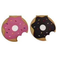 Блокнот 13см/80арк. /А-01/ арома обклад.силікон."Донат"(1/5)