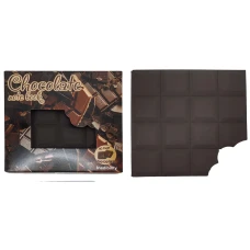 Блокнот 13см/80арк. /А-08/ арома обклад.силікон."Шоколад"(1/5)