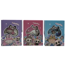 Блокнот 13*16см/50арк./64K-В-0364/ на замочку у коробці "Labubu Лабубу"