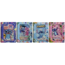 Блокнот А5/60арк. /32К-104/LXQ_32K-3/ на спіралі "Сипучі кульки-Стіч" (1/12)