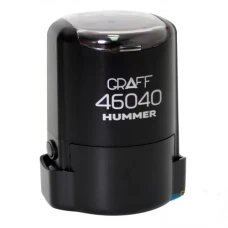 Оснастка пласт. d40мм "GRAFF" 46040 "HUMMER" чорна з футляром