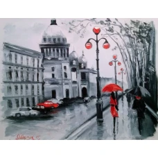 Алмазная мозаика "Go to art" /177135/ "Проспект" 30*40см