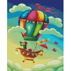 STOCK Алмазная мозаика "Идейка" /AMO7315/ "Путешественники" 40*50см, шт