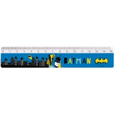Лінійка 15см пл. "Kite" /DC25-090/ DC Batman (1/100)