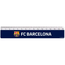 Лінійка 15см пл. "Kite" /BC25-090/ FC Barcelona (1/100)
