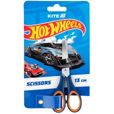 Ножиці дитячі "Kite" /HW25-123/  з гум. вставками, 13см Hot Wheels (1/12)