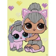 Алмазная мозаика "Идейка" /AML1206/ "LOL Surprise! Kitty Queen With Kitty Kitty" 15*20см Алмазная мозаика "Идейка" /AML1206/ "LOL Surprise! Kitty Queen With Kitty Kitty" 15*20см