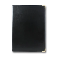 Папка вітальна А4  "Чиста" "Бріск" /ППВ-5/ "Sarif" чорна  (1/20)