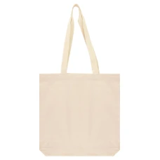 Сумка-шопер 38*35*7см "ROSA Talent" /749/ бавовна невибілена, ручка 70см, з дном, 220 г/м2