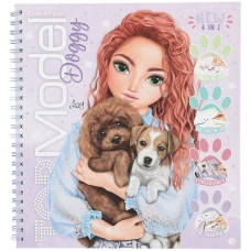 Набір для творчості 24*20,5см/46арк. /2560-1/ "Top Model Doggy Sticker собачки" +наклейки 5арк. (1/12)
