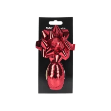Стрічка та бант для пакування подарунків "Maxi" /SB003-SP-Red/ червоний, бант d:8,89см, стрічка 10м (1/24/144)