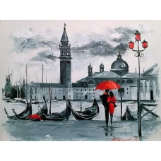 Алмазна мозаїка "Go to art" /177107/  "Венеція"  40*50см