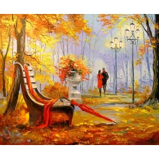 Алмазная мозаика "Go to art" /177110/ "После дождя" 40*50см