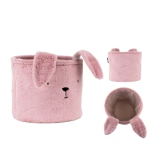 Кошик для зберігання "Kite" /K24-3100M-1/ Lovely Rabbit 30х25 см, плюшевий
