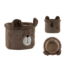 Кошик для зберігання "Kite" /K24-3100S-3/ Sweet Bear 20х16 см, плюшевий