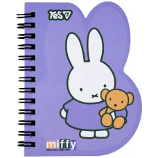 Блокнот В7/60 # "YES" /152220/ спіраль Miffy Teddy (1/30/60)