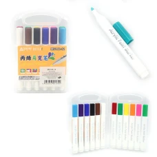 Набір маркерів 12 кол. "AODEMEI" /M6148-12/ акрилові (1/48/192)