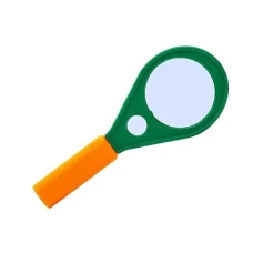 Лупа "JO" /7816-60MM/ з 2-ма лінзами D 60мм+ d15мм., пласт. оправа (1/10/200)