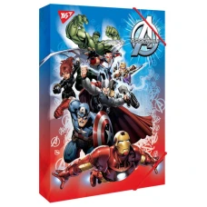 Папка для праці картон на гумці А4 "Yes" /491905/ "Marvel" (1/20)