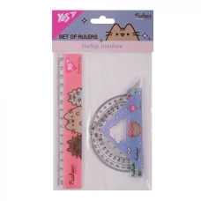 Набір лінійок "Yes" /370688/ "Pusheen" лін.15см (3 предмети) (1/25/400)