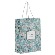 Пакет подарунковий паперовий "Axent" /8501-33-A/ 18х24см, Gentle Blossom (5)