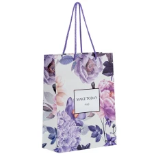 Пакет подарунковий паперовий "Axent" /8501-34-A/ 18х24см, Violet Whispers (5)
