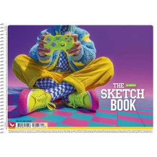 Альбом для малювання "Школярик" А4/20арк./PB-SC-020-8068/ спiраль, ВД-лак 120г/м2 (9/90) Альбом для малювання "Школярик" А4/20арк./PB-SC-020-8068/ спiраль, ВД-лак 120г/м2 (9/90)