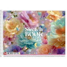 Альбом для малювання "Школярик" А4/30арк./PB-SC-030-8057/ спіраль, 120г/м2, УФ-лак (9/63) Альбом для малювання "Школярик" А4/30арк./PB-SC-030-8057/ спіраль, 120г/м2, УФ-лак (9/63)