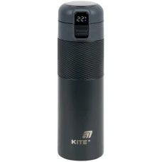 Термос "Kite" /K26-1227-2/ з термодатчиком 450 мл, темно-сірий (1/30)