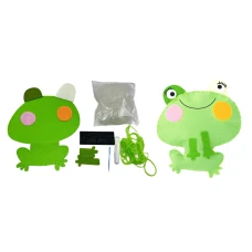 Набір для творчості з фетру /8991-4/ "Зший жабку з фетру" 23см (1/10/300)
