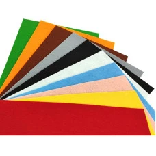 Фетр "Діамантові ручки" /200662/ 1 мм, 20*30 см, МІКС, в пакеті (10 арк./уп)